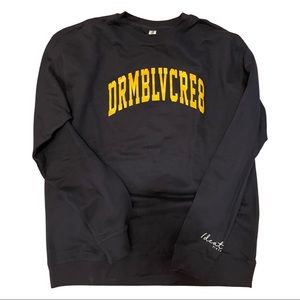 Dream believe create acronym sweatshirt.